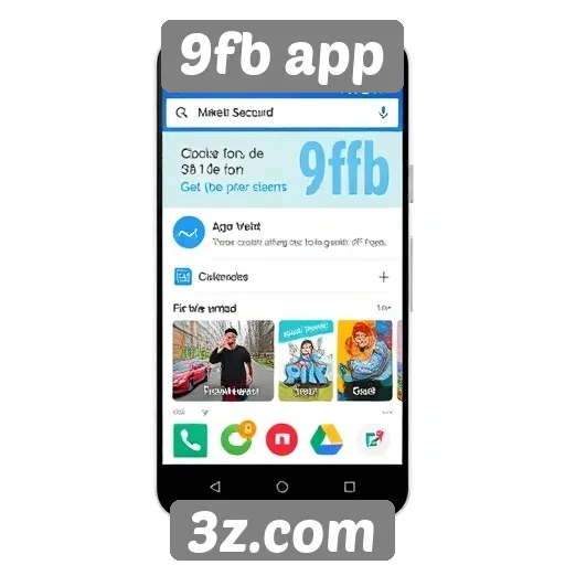 Navegação e usabilidade do site 9fb app